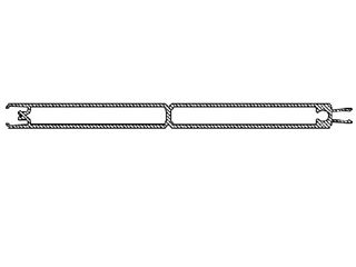 Immagine di PROFILO DOGA DA 120 mm sp.8,5 mm GREZZO      *DOGHE
