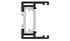 Immagine di ANTA VETRO INF. RID. V.39 SX120 7016 T.CL2+9010