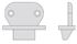 Immagine di BOCCHETTA REGOLABILE X PVC-LEGNO SB.14/24RISCONTRI PER ANTIPANICO IN PV